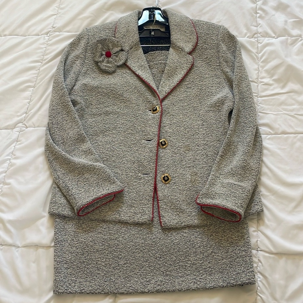 St. John skirt suit
